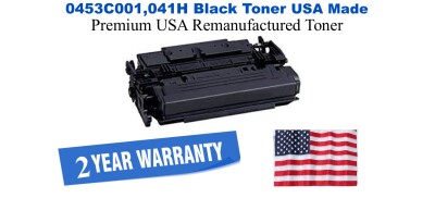 0453C001,041H Black Premium USA Remanufactured Brand Toner