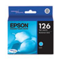 Genuine EPSON T126 Cyan High Yield Ink Cartridge (T126220)