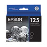 Genuine EPSON T125 Black Ink Cartridge (T125120)