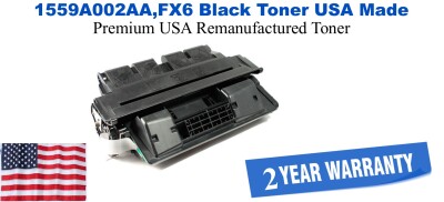 1559A002AA,FX6 Black Premium USA Made Remanufactured Canon toner