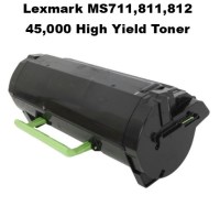 Lexmark 52D1X00,52D0XA0 Black Compatible Toner (45K Yield)
