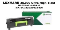 Genuine Lexmark 58D1X00 Black Extra High Yield Toner 35K Yield