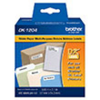 Genuine Brother DK1204 Multipurpose Die-Cut Paper Label (400 Labels) (1/Pkg)