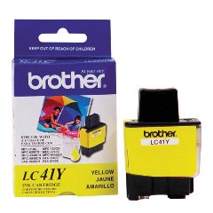 Genuine Brother LC41Y Yellow Ink Cartridge