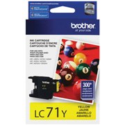 Genuine Brother LC71Y Yellow Ink Cartridge