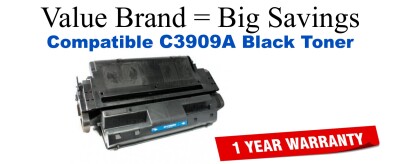 C3909A,09A Black Compatible Value Brand toner
