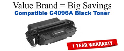 C4096A,96A Black Compatible Value Brand toner