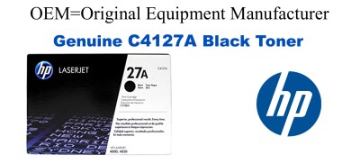 C4127A,27A Genuine Black HP Toner