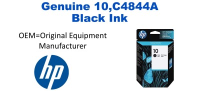 10,C4844A Genuine Black HP Ink