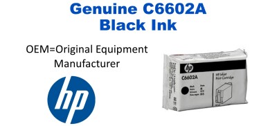 C6602A Genuine Black HP Ink