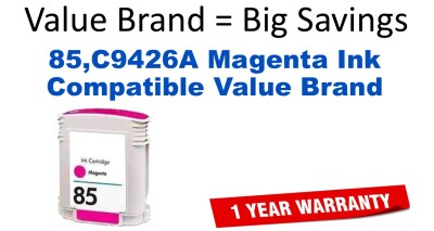 85,C9426A Magenta Compatible Value Brand ink