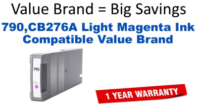 790,CB276A Light Magenta Compatible Value Brand ink