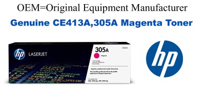CE413A,305A Genuine Magenta HP Toner