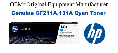 CF211A,131A Genuine Cyan HP Toner