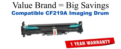 CF219A Black Compatible Value Brand Drum