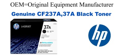 CF237A,37A Genuine Black HP Toner