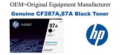 CF287A,87A Genuine Black HP Toner