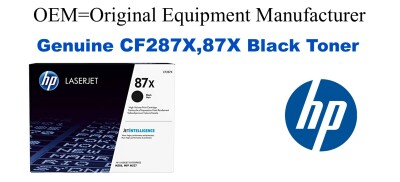 CF287X,87X Genuine High Yield Black HP Toner