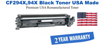 CF294X,94X High Yield Black Premium USA Remanufactured Brand Toner