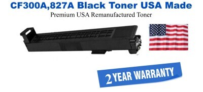 CF300A,827A Black Premium USA Remanufactured Brand Toner