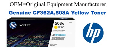 CF362A,508A Genuine Yellow HP Toner