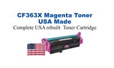 CF363X,508X High Yield Magenta Premium USA Remanufactured Brand Toner