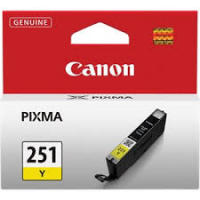 Genuine Canon CLI251 Yellow Ink Cartridge