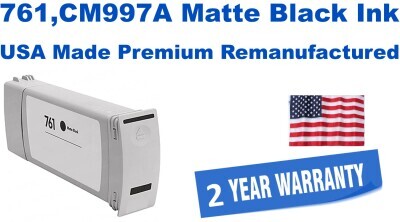 761,CM997A Matte Black Premium USA Made Remanufactured ink