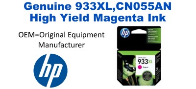 933XL,CN055AN Genuine High Yield Magenta HP Ink
