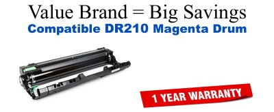 DR210M Magenta Compatible Value Brand Drum