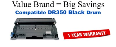 DR350 Black Compatible Value Brand Drum