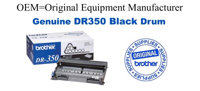 DR350 Black Genuine Brother Drum