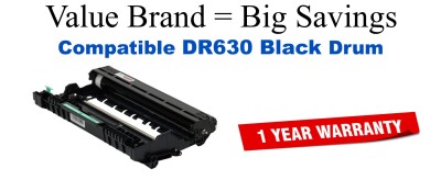 DR630 Black Compatible Value Brand Drum