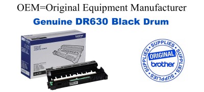 DR630 Black Genuine Brother Drum