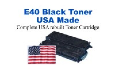 1492A002CA,E40 Black Premium USA Made Remanufactured Canon toner