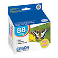 Genuine Epson T088520 Tri-Color Combo Pack Ink Cartridge