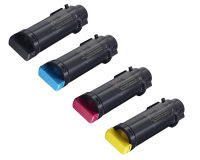 DELL H625, H825, S2825 New Generic Brand 4 Color Set (K,C,M,Y) Toner Cartridge