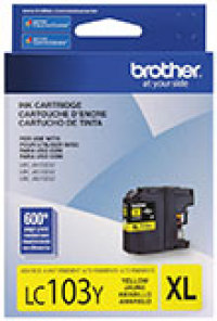 Genuine Brother LC103 Yellow High Yield Ink Cartridge