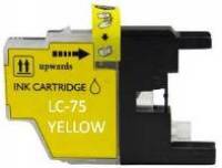 Remanufactured Brother inkjet for LC75 Yellow