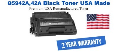 Q5942A,42A Black Premium USA Remanufactured Brand Toner