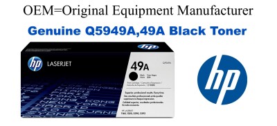 Q5949A,49A Genuine Black HP Toner