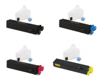 Kyocera TK502 Compatible - 4 Color Toner Cartridge Set 