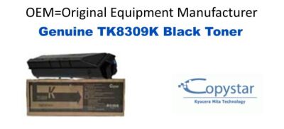 New Original Copystar TK-8309K Black Toner Cartridge