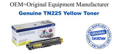 TN225Y Yellow Genuine Brother toner