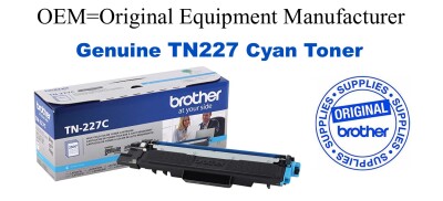 TN227C Cyan Genuine Brother toner