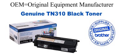 TN310BK Black Genuine Brother toner