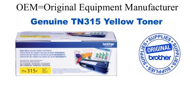 TN315Y Yellow Genuine Brother toner