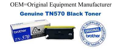 TN570 Black Genuine Brother toner