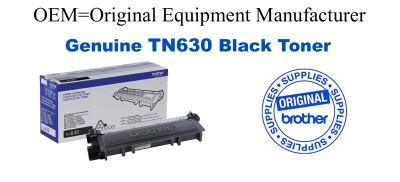 TN630 Black Genuine Brother toner