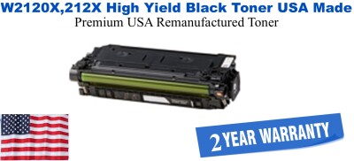 W2120X,212X High Yield Black Premium USA Remanufactured Brand Toner